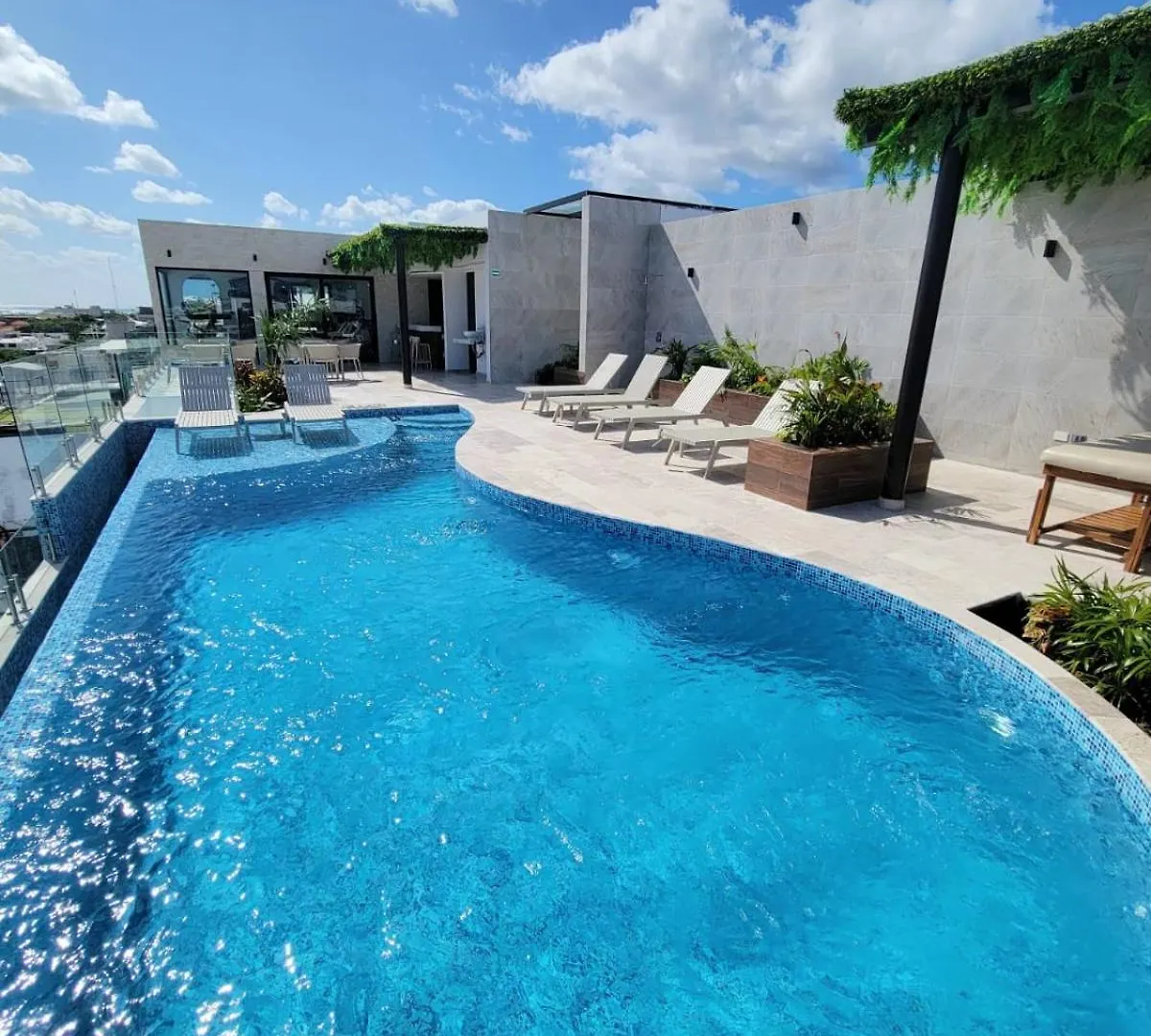 Escapate A La Playa Ubicacion Rooftop Y Alberca Playa del Carmen Apartment